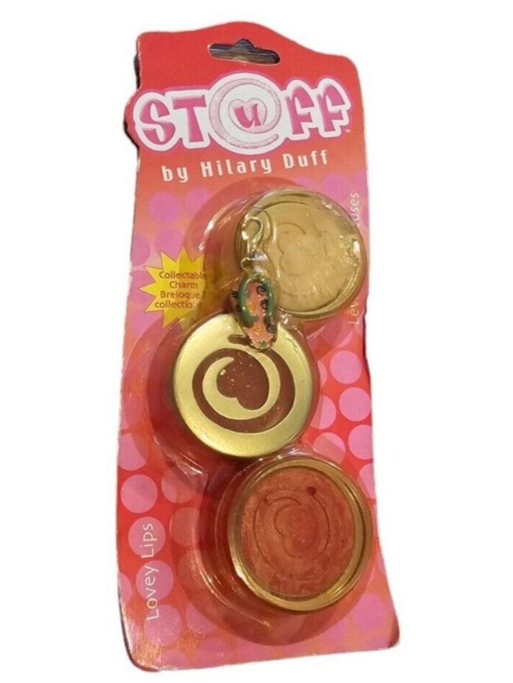 Stuff by Hilary Duff Set of 3 Lovey Lips Lip Glosses 2000s Y2K NEW NOS Vintage